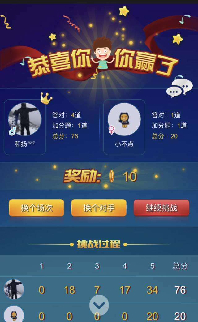 互動游戲，詩詞大會互動游戲